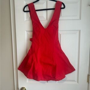 Free People Red Sleeveless Dress